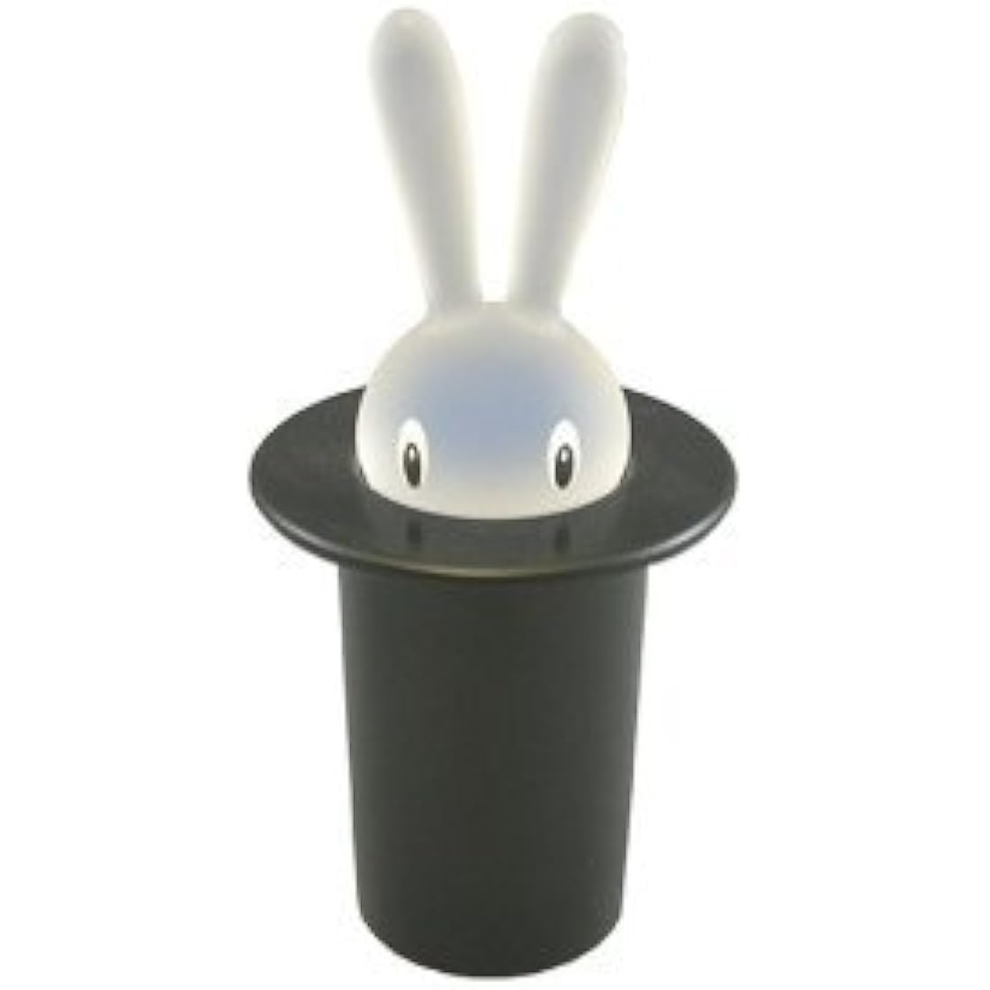 Alessi | Magic Bunny ASG16 B - Design Toothpick Holder in Thermoplastic Resin, Black