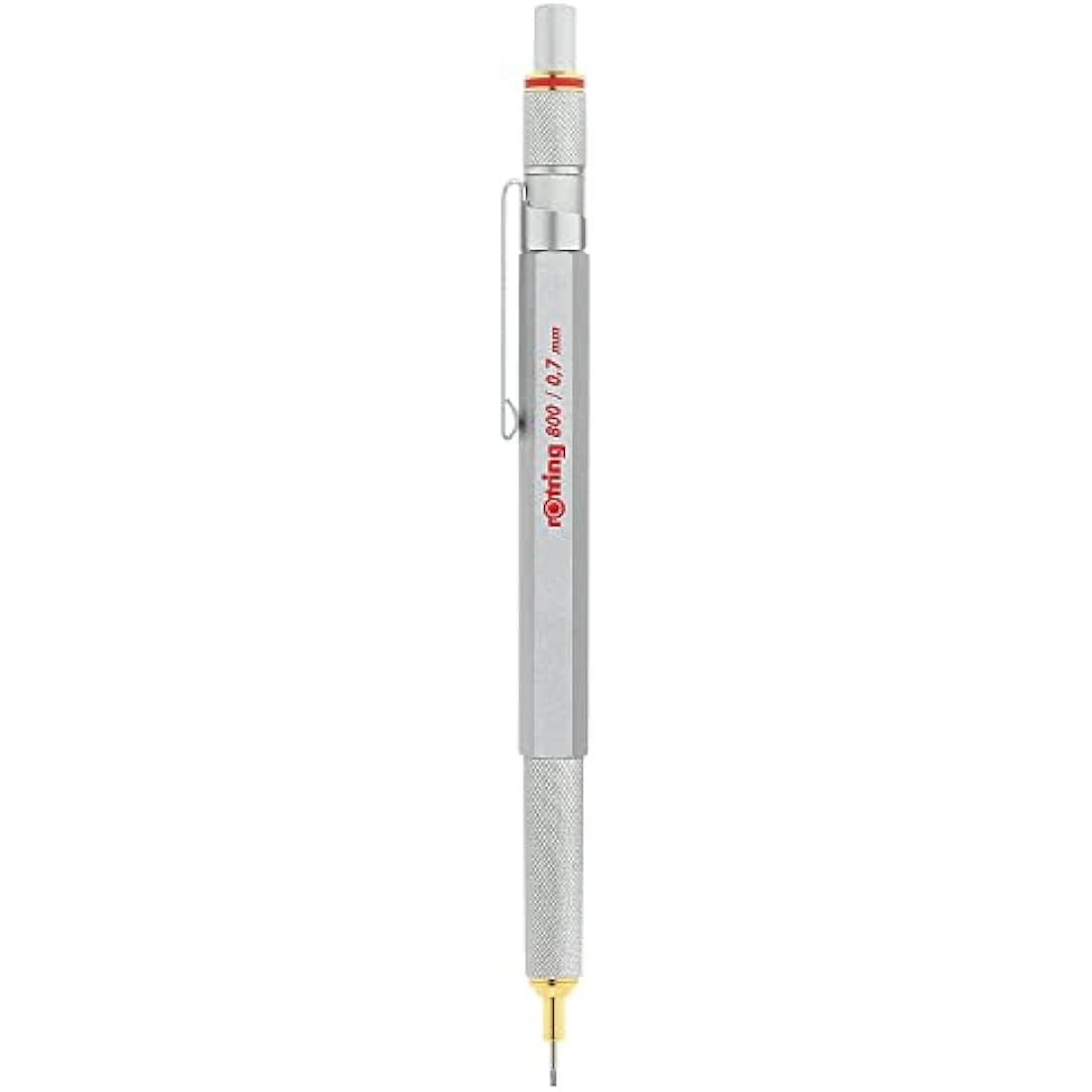 rOtring 800 Mechanical Pencil | 0.7 mm | Silver Metal Barrel
