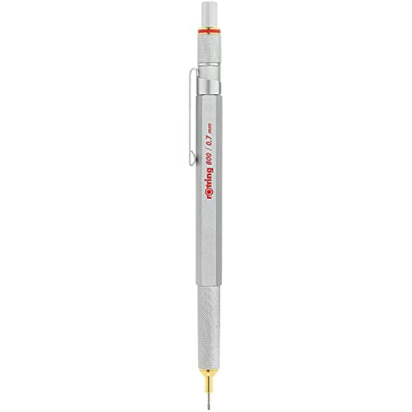 rOtring 800 Mechanical Pencil | 0.7 mm | Silver Metal Barrel
