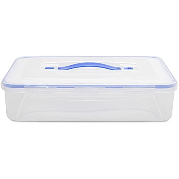 Lymn Dough Proofing Box - 32 x 23 x 8 cm - Premium Home Baking Container for Bread Fermentation, Fits in Refrigerator - Use for Pizza, Marinating, Vegetable Storage, Complete with Dough Cutter