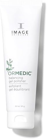 IMAGE Skincare, ORMEDIC Balancing Gel Polisher, Daily Facial Cleanser to Smooth, Brighten & Refine Skin with a Blend of Natural Ingredients, 3.2oz