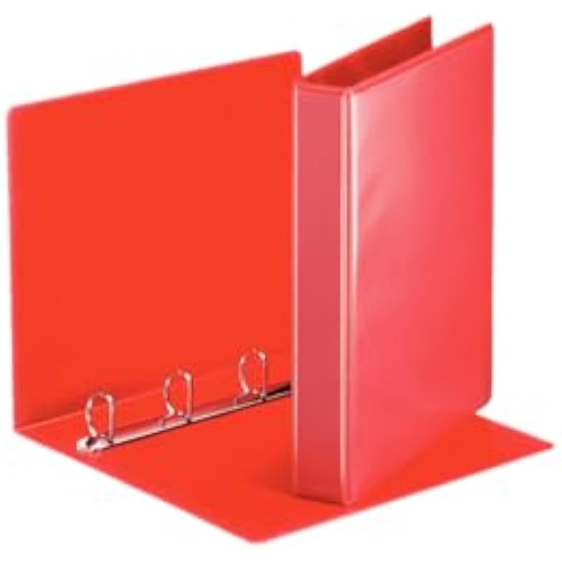 Esselte Essentials Presentation Binder, PVC, 3 cm Ring Diameter, 49713 - A4, Red