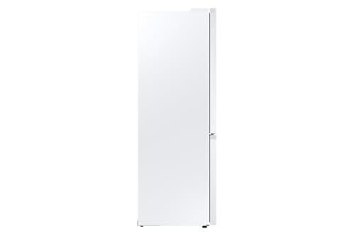 Samsung Classic Fridge Freezer, with Wine Shelf, Features Big Door Bin, All Around Cooling and SpaceMax Technologies, Silver, 7 Series, RB34C652ESA/EU