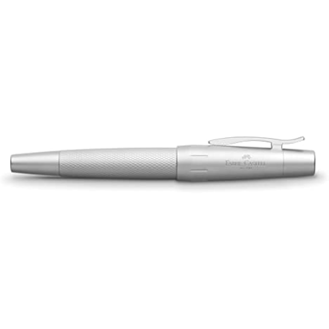 Faber-Castell E-motion B Fountain Pen - Pure Silver