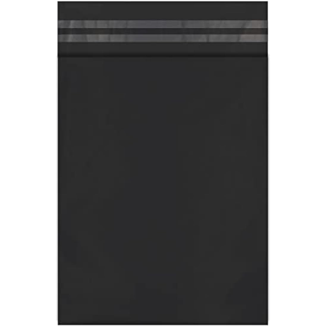 50 Mixed Mailing Poly Postal Self Seal Bags 5 Sizes 10 from Each Red Ember Small to Large Mailing Bags Postage Packaging Assorted Mailers Posting Shipping Post Parcels Package Bags (Black)