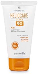 Heliocare Ultra Gel SPF 90 50ml / Gel Face Sunscreen / Daily Uva and Uvb Anti-Ageing Sun Block / Combination, Oily & Normal Skin/ Matte Finish