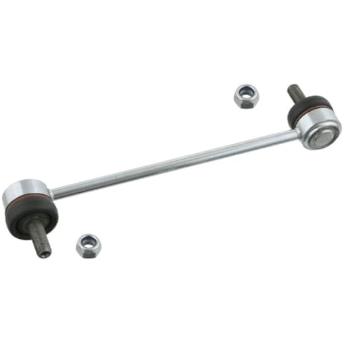febi bilstein 27834 Stabiliser Link with lock nuts, pack of one, silver
