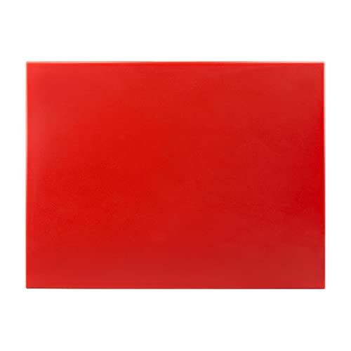 Hygiplas Large High Density Red Chopping Board for Raw Meat - 60x45cm