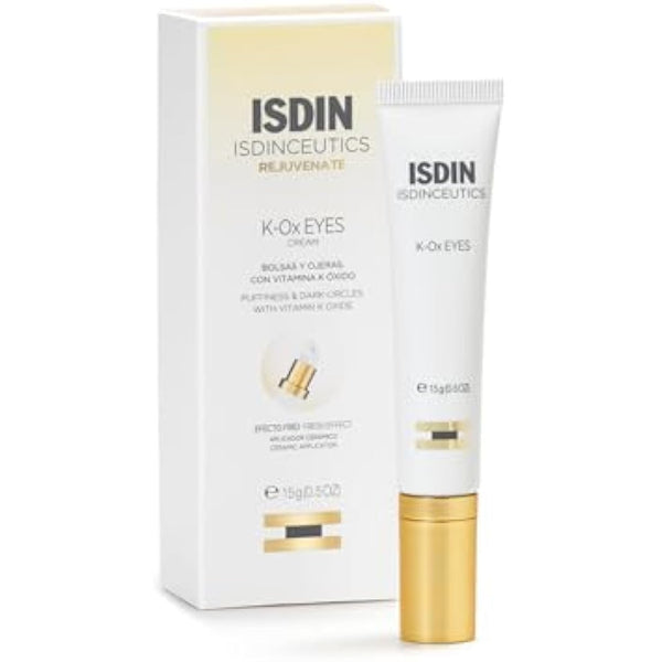 ISDIN Isdinceutics K-Ox Eyes | with Vitamin K Oxide | Reduces Puffiness & Dark circles (15 ml)