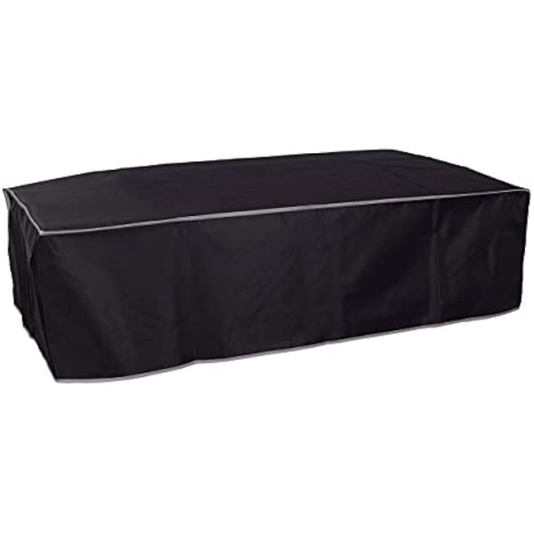 PERFECT DUST COVER Black Nylon Wide-Format Printer Cover, Anti-Static & Waterproof, Compatible with HP DesignJet T100, T120, T125, T130, Dimensions 38.9''W x 20.9''D x 11.2''H