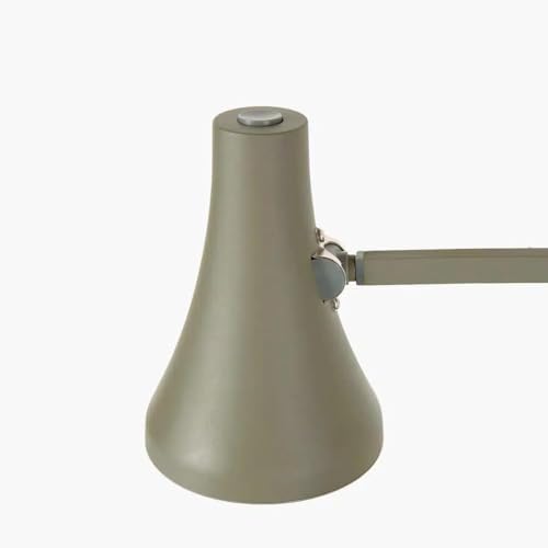 ANGLEPOISE 90 Mini Mini Desk Lamp, Kelp Green, LED Low Energy Dimming Bulb, USB Power Cable, Aluminium Shade and Arms, Satin Painted Finish, Chrome Plated Fittings, Ideal for Small Spaces