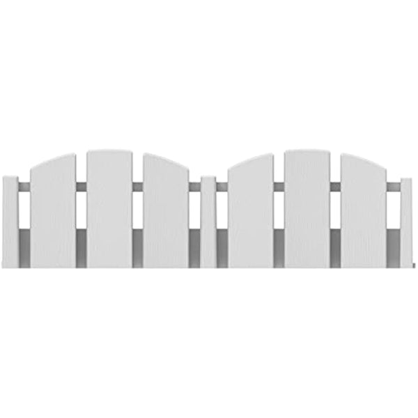 Dimex 3600WT-15C-6 Decorative Adirondak No-Dig Landscape Edging Kit-White