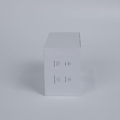 Nelko PM220 Bluetooth Thermal Label Printer, 2 Inch Portable Label Maker Machine for iOS & Android Phone, sticker printer for Clothing, Retail, Address, Barcode, Home, with 1 Roll 40x30mm（White）2 pack