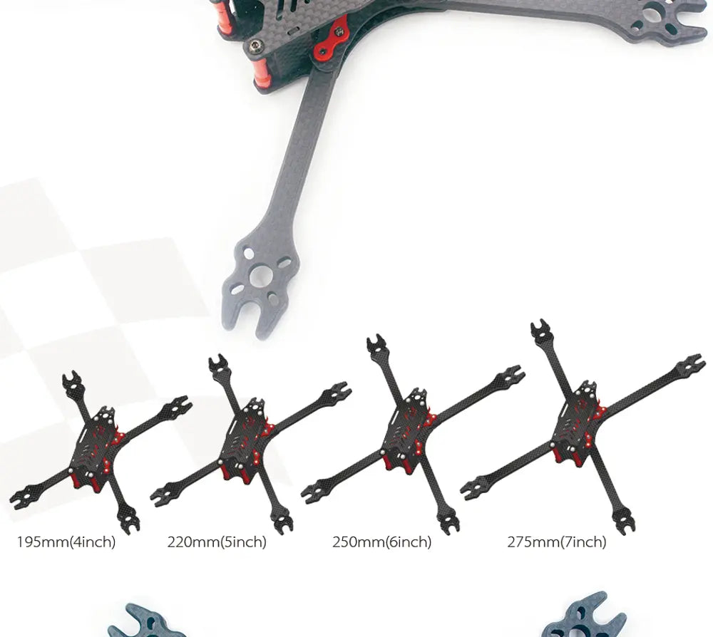 F2 Mito GS FPV Quadcopter Frame