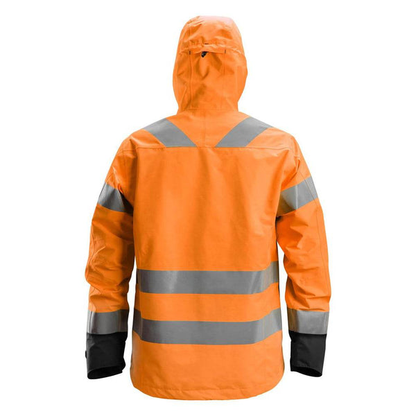 Snickers 1330 AllroundWork, Hi-Vis Waterproof Shell Jacket Class 3 Various Colours