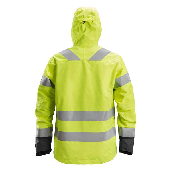 Snickers 1330 AllroundWork, Hi-Vis Waterproof Shell Jacket Class 3 Various Colours