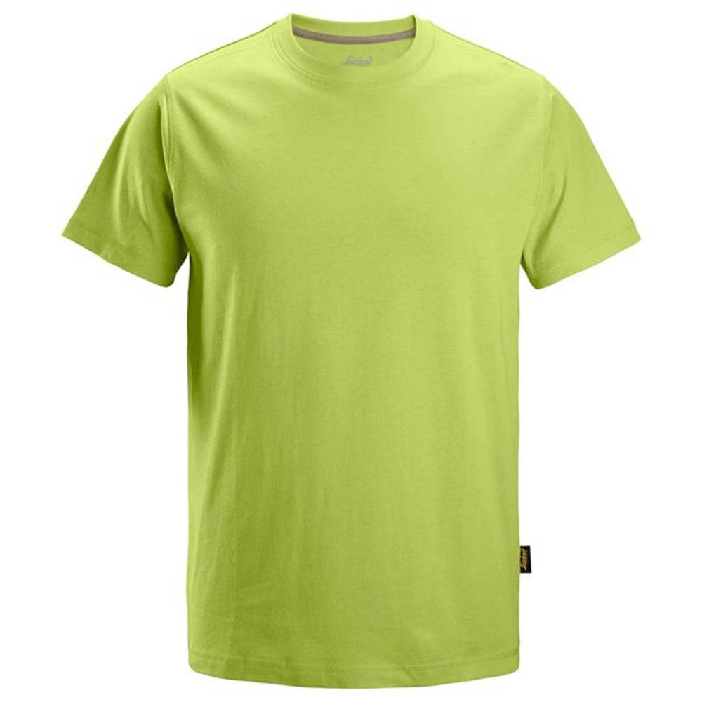 Snickers 2502 Classic Cre Neck T-Shirt 100% Combed Cotton Various Colours