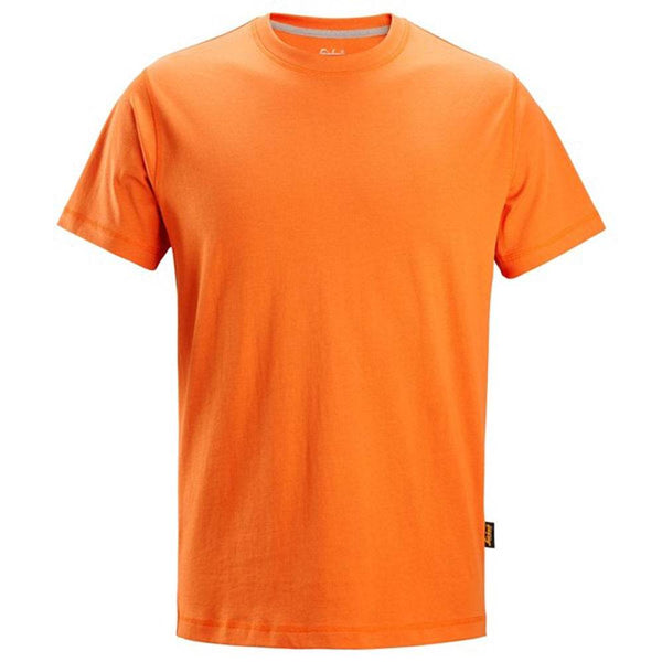 Snickers 2502 Classic Cre Neck T-Shirt 100% Combed Cotton Various Colours
