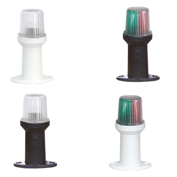 All-round Light Tri-colour 360° with Black Housing | 4Boats