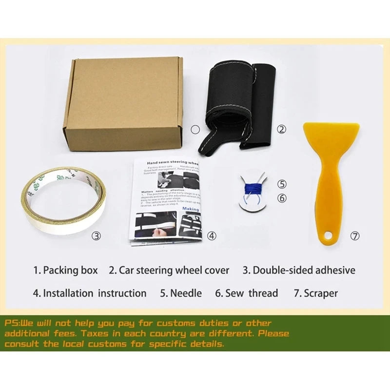 Car Steering Wheel Cover Soft Suede For Porsche 911 991 Boxster 981 Cayman Cayenne Panamera DIY Steering-Wheel Cover Wrap