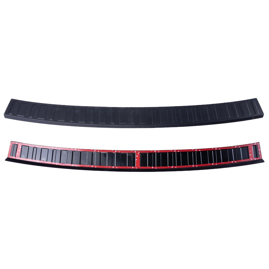 For VW T6 Transporter Multivan Rear Bumper Protector – Black Plastic Tailgate Guard