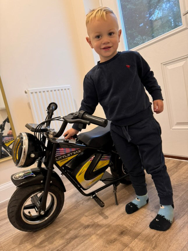 New 350w Kids Electric Bike – Ages 3 to 7 ride on dirt bike