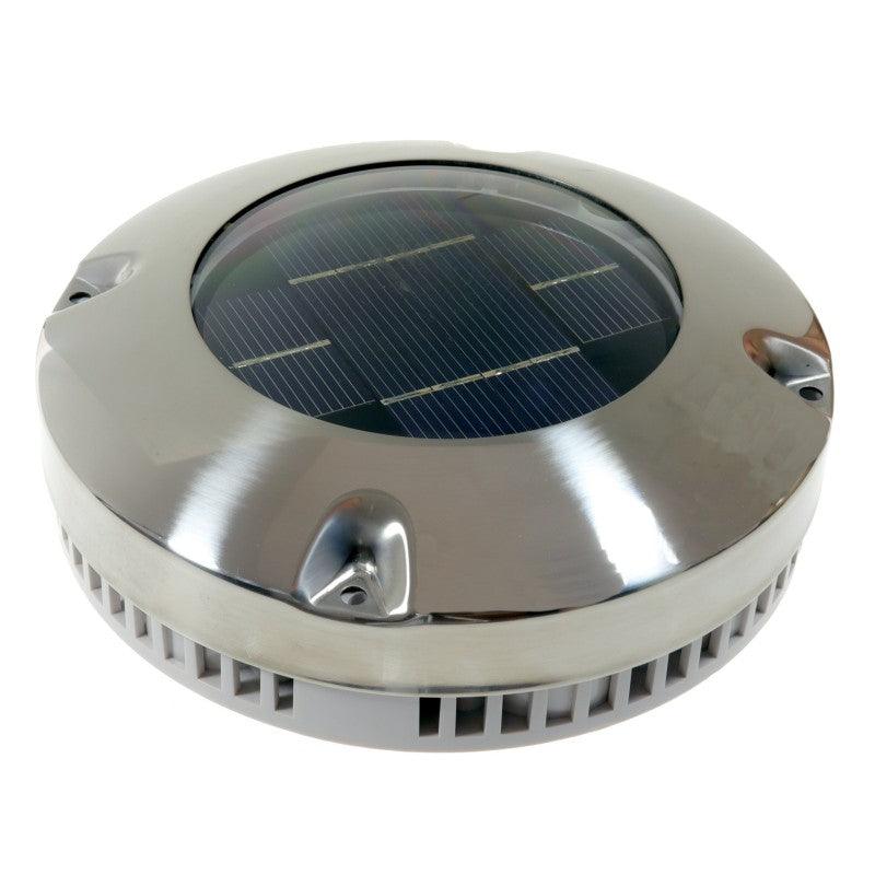 [unknown] 24‑hour Solar & Battery Vent Ø200 mm Inox Cover | 4Boats