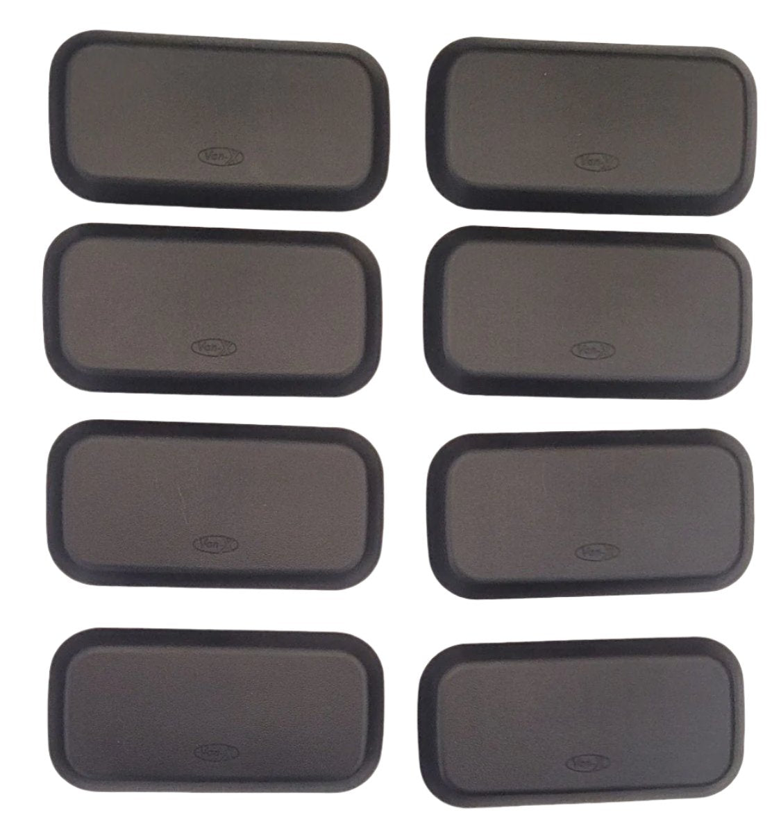 For VW T6 Kombi Rear Seat Base Caps – Set of 8 Covers