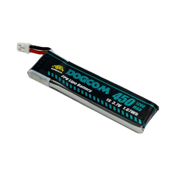 DogCom 1S 450mAh 120C HV PH2.0 LiPo Battery