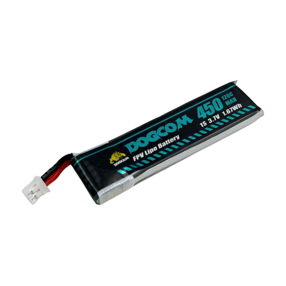 DogCom 1S 450mAh 120C HV PH2.0 LiPo Battery