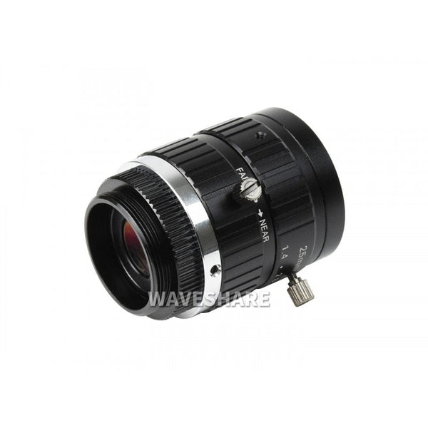 25mm C-Mount Telephoto Lens for IMX477 Raspberry Pi High Quality Camera