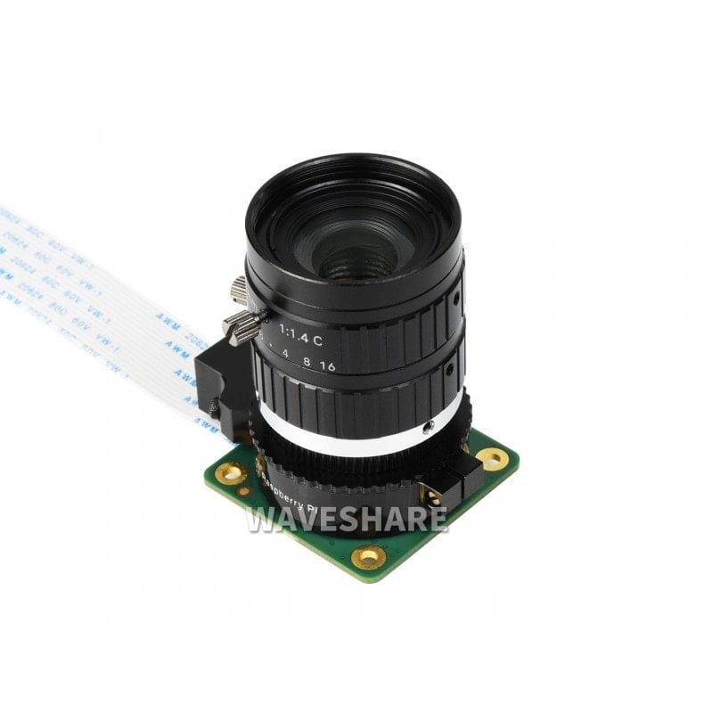25mm C-Mount Telephoto Lens for IMX477 Raspberry Pi High Quality Camera