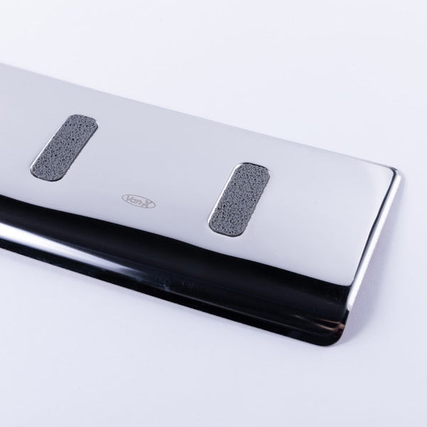 For VW T6.1 Transporter Multivan Rear Bumper Protector With Rubber Inserts Barndoor Stainless Steel