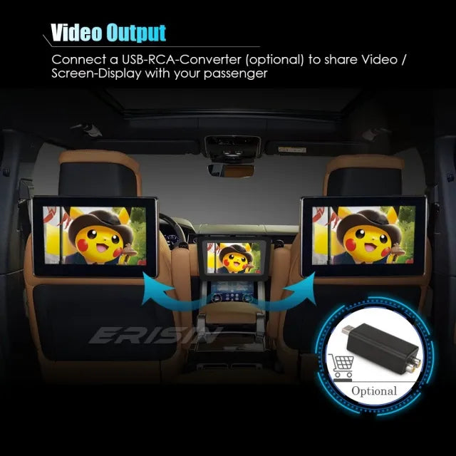 ES8998V 9" 8-Core Android 13.0 Car Stereo GPS Sat Nav for VW Golf Mk5 Mk6 Passat B6 Skoda Touran Seat Skoda Touran T5 Vento DAB+ Wireless CarPlay DSP WIFI 64GB