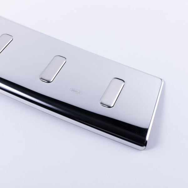 For VW T6 Transporter Multivan Rear Bumper Protector Tailgate Stainless Steel