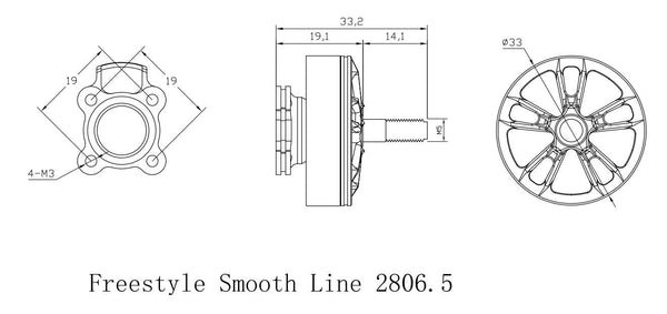 Xnova Smooth Line 2806.5 Brushless Motors