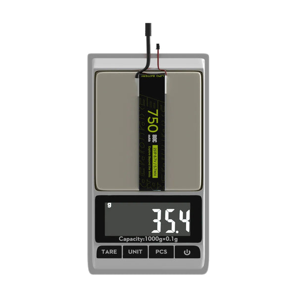 2PCS Explorer 750mAh HV 2S 80C Lipo Battery for tiny quad XT30