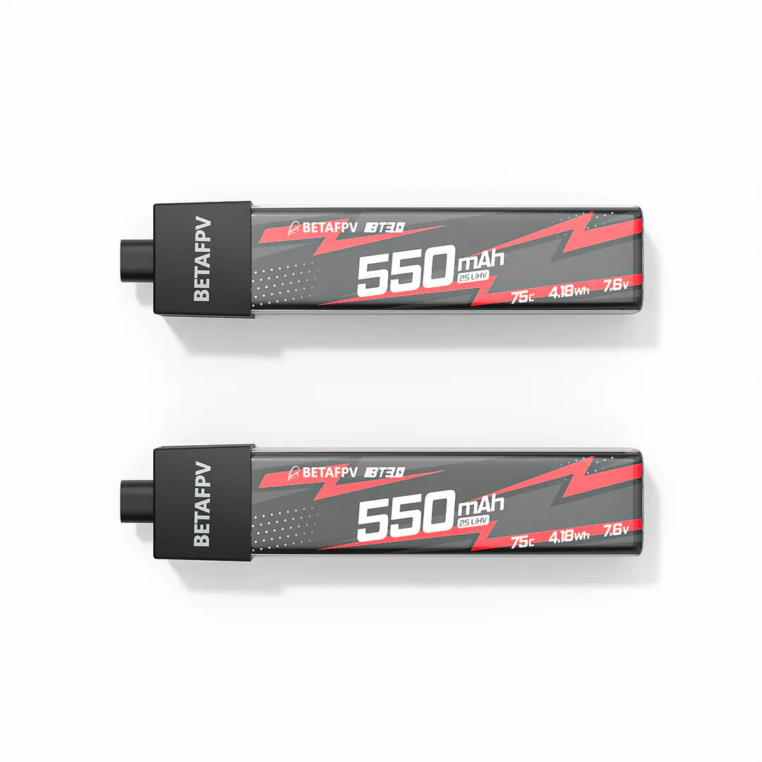 BetaFPV BT3.0 550mAh 2S Battery (pack of 2)