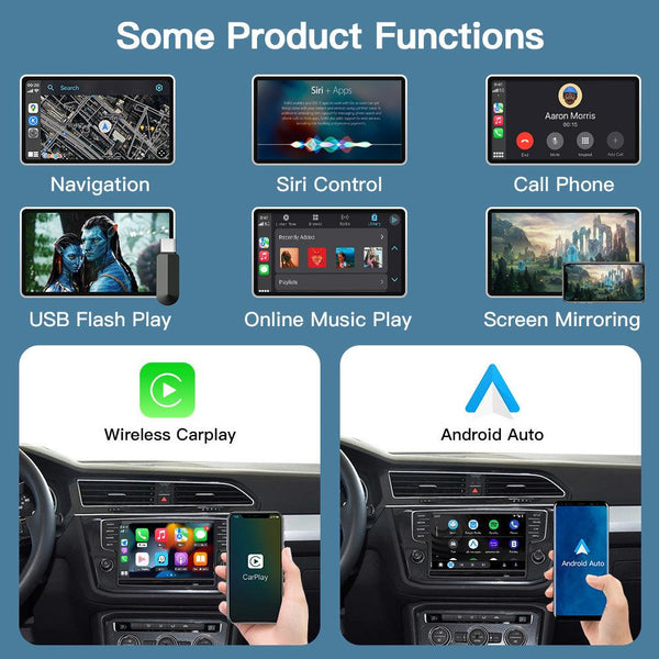 Wireless Carplay Android Auto / Apple Carplay Box for VW/Audi MIBI/MIB2