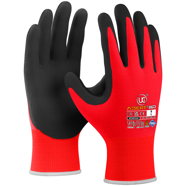 Adept 360 Microfoam Palm Gloves (10 Pack)