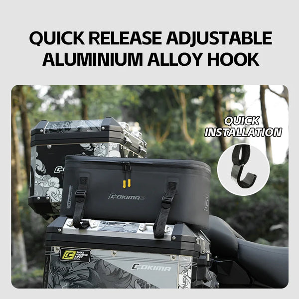 Cokima CK-6 16L 16L Waterproof Tail Side Box Expansion Bag Motorcycle Motorbike Luggage Bag Panier Adaptive