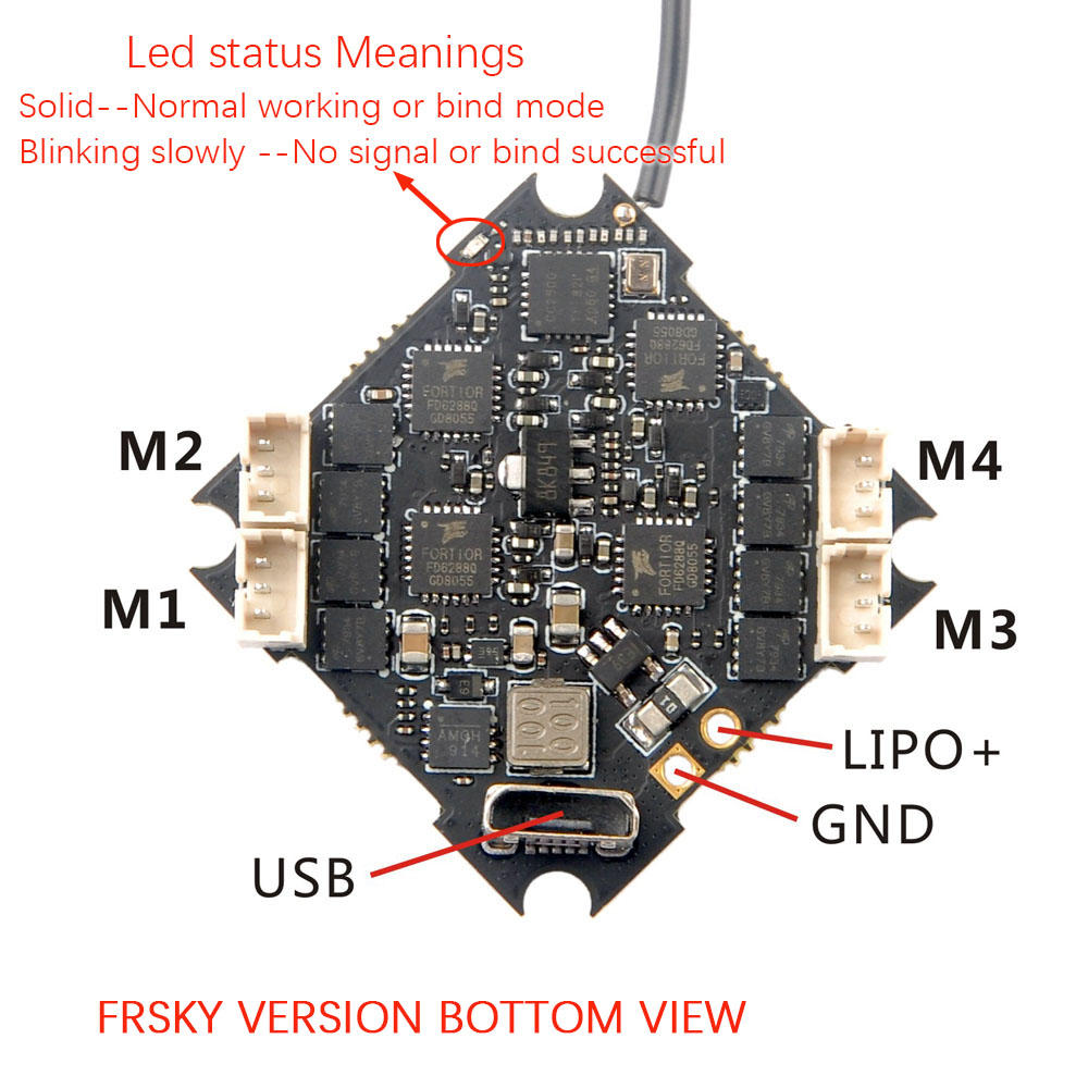 Crazybee F4 Pro V3 10A Toothpick Flight Controller
