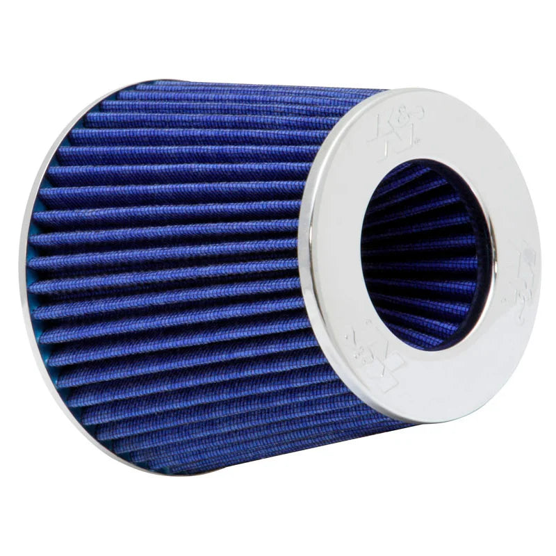 K&N RG-Series Universal Air Filter Induction Cone with 3 Installation adapters Blue RG-1001BL-L
