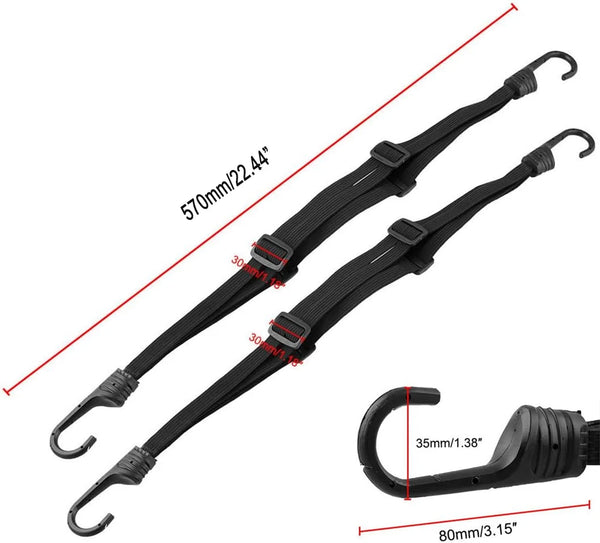 1Pc Motorcycle Elastic Suitcase with Safety Hook-Versatile Helmet Mesh Gear Transport Durable and Sleek for Daily Travel