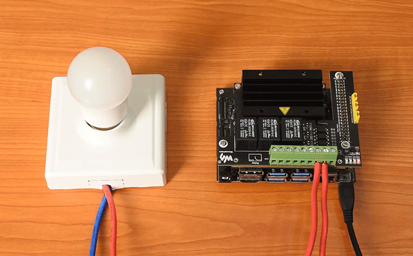 3-Ch Relay Expansion Board Designed For Jetson Nano, Optocoupler Isolation