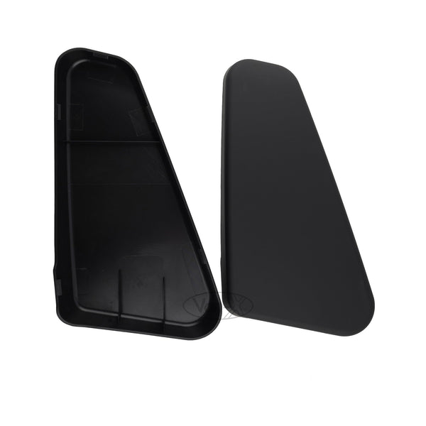 For VW T6 Twin Seat Hinge Covers – Matte Black Finish for Transporter Interior Styling Upgrade