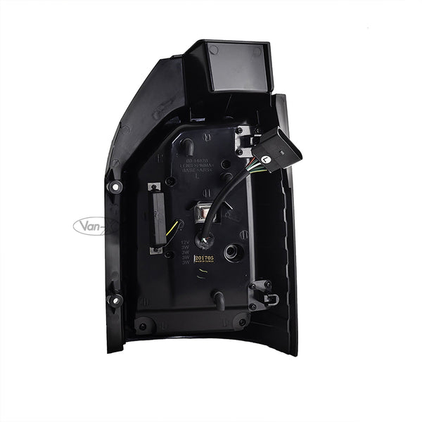 For VW T6 15-20 Transporter Tailgate LED Rear Lights Smoked | Van-X