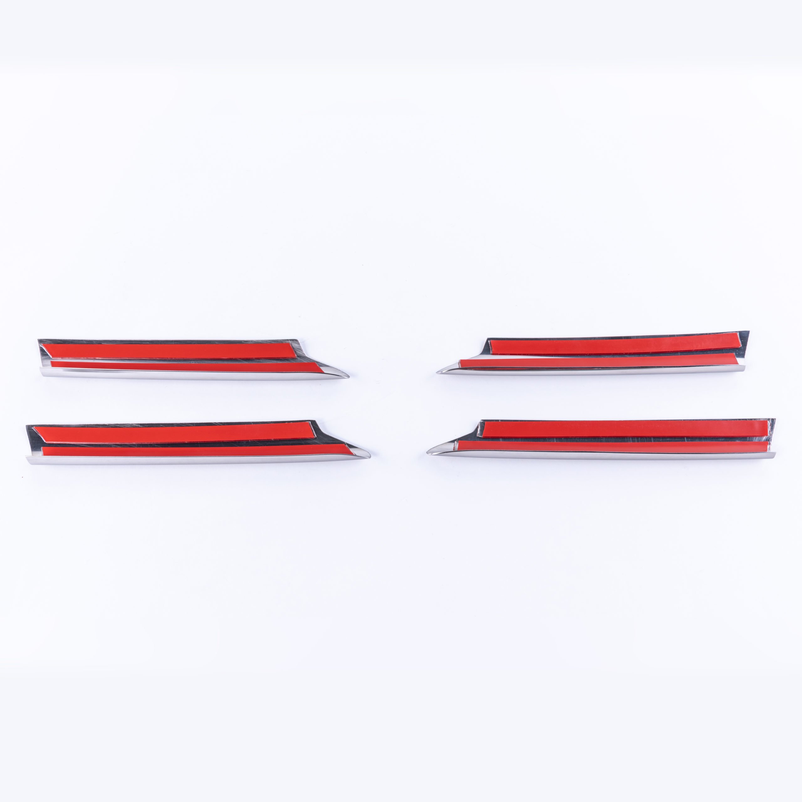 For Man Tgx Stainless Steel Front Fog Light Trims (WITH FOG LIGHTS)