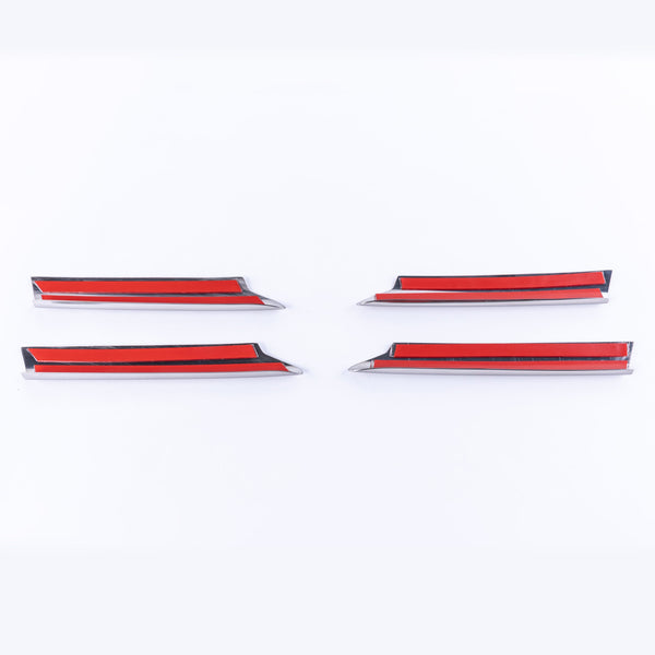 For Man Tgx Stainless Steel Front Fog Light Trims (WITH FOG LIGHTS)