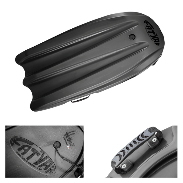 Hönö Eco Bodyboard | 100% Ocean Plastic | Black | Wave Ready